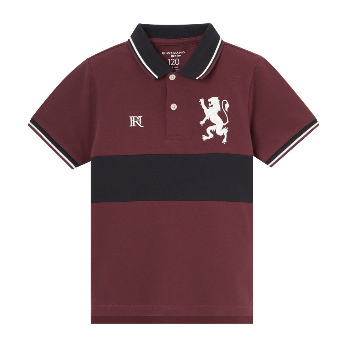 Giordano Kid's' Cotton-Lycra Slim Fit Polo - Premium Polo
