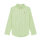 Giordano Kid's Cotton Oxford Long Sleeve Shirt With Embroidery - first_variant_option_2 Premium Shirt for Giordano