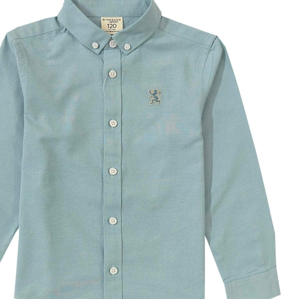 Kids' Cotton Oxford Shirt 4 Y - Shop Giordano