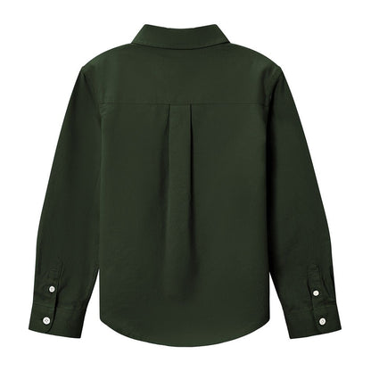 Kids' Cotton Oxford Shirt - Giordano