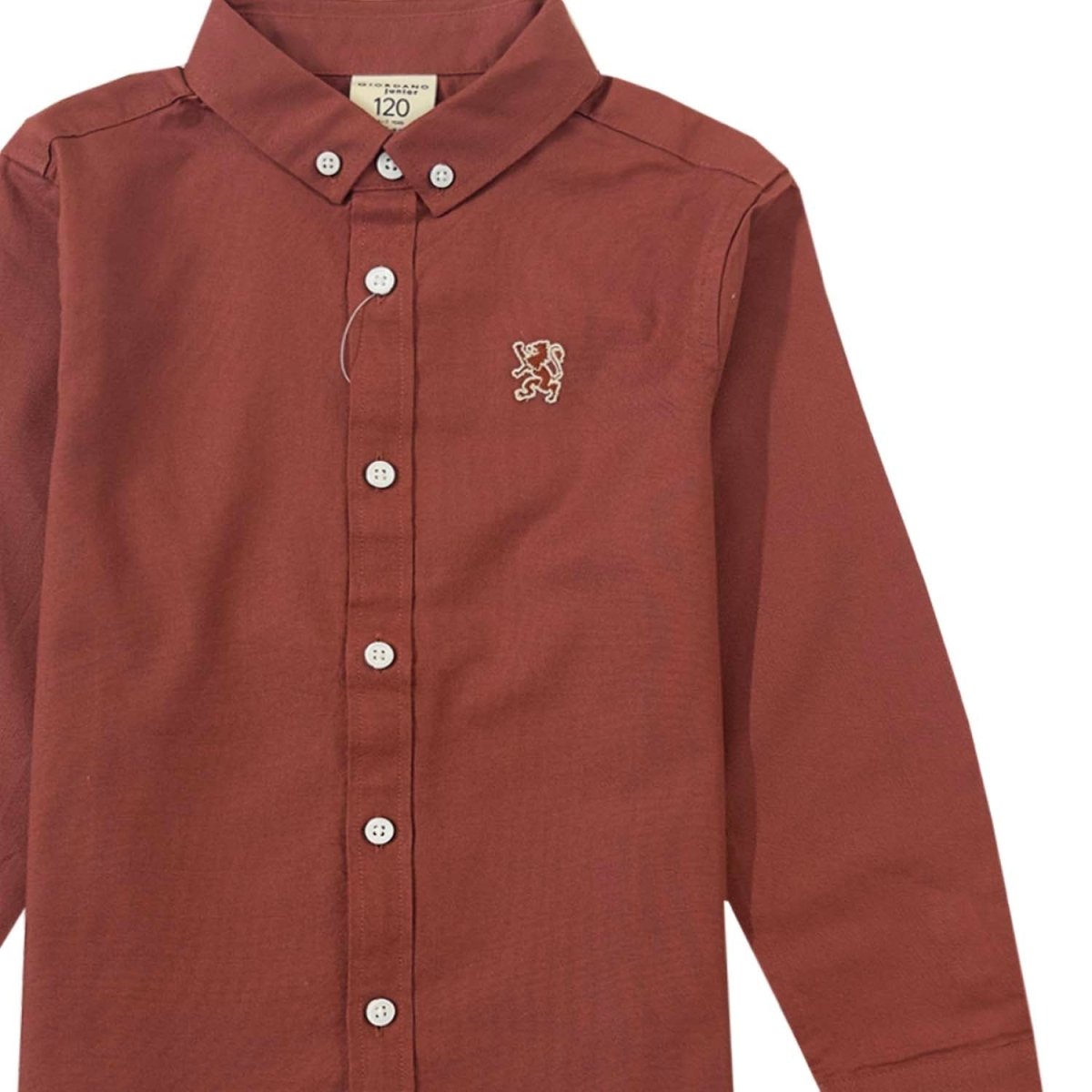 Kids' Cotton Oxford Shirt - Giordano