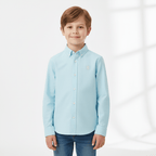 Kids' Cotton Oxford Shirt 4 Y - Shop Giordano