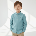 Kids' Cotton Oxford Shirt 4 Y - Shop Giordano