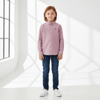 Kids' Cotton Oxford Shirt 4 Y - Shop Giordano