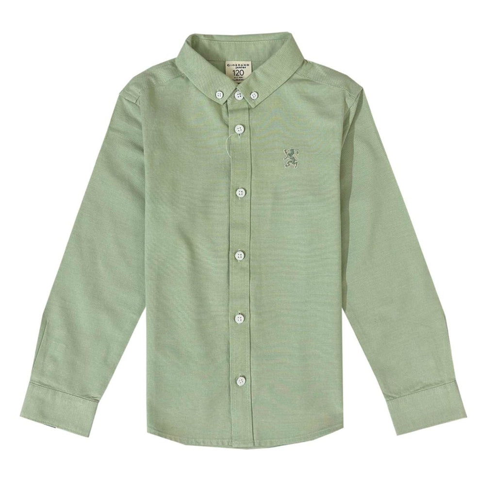 Kids' Cotton Oxford Shirt 4 Y - Shop Giordano