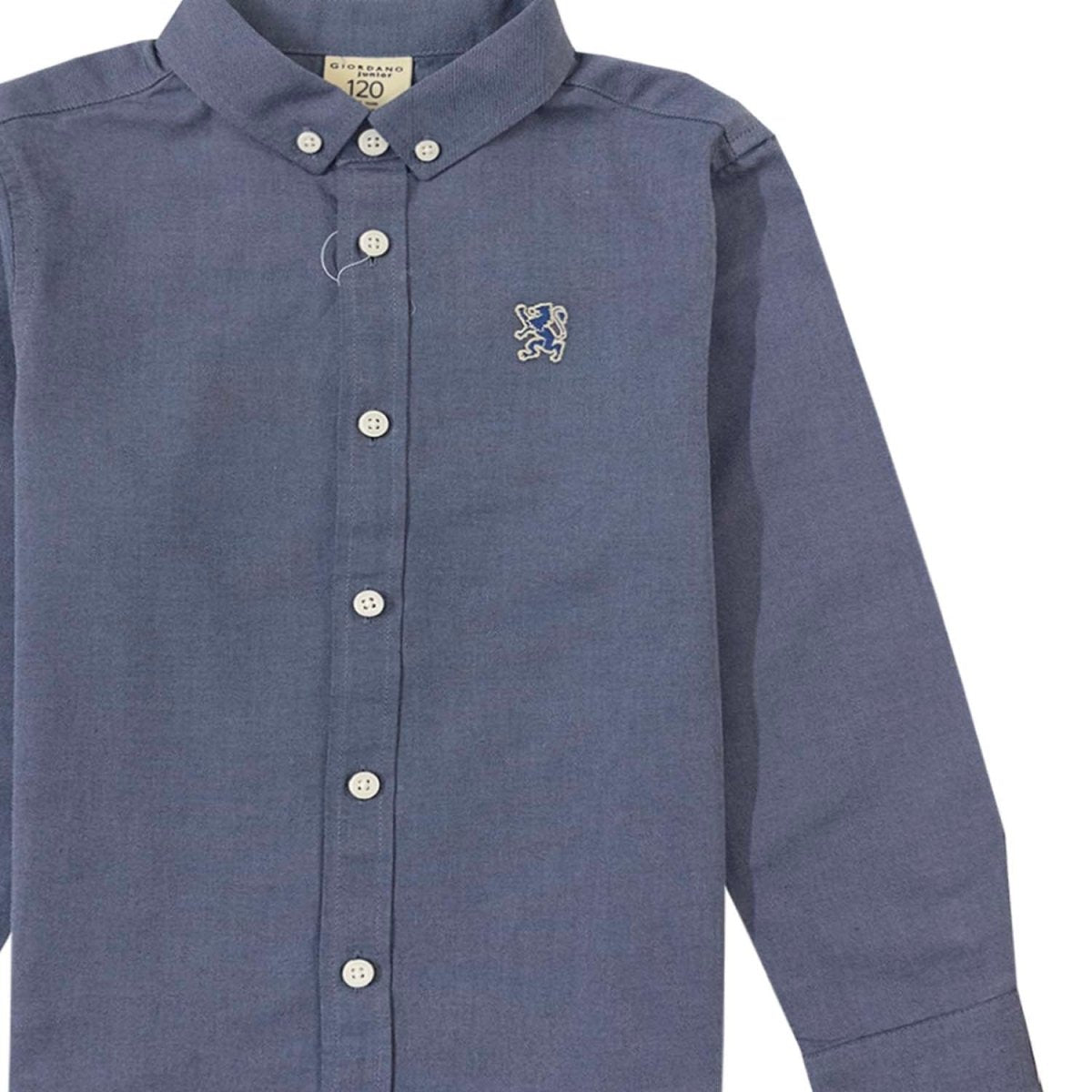 Kids' Cotton Oxford Shirt - Giordano