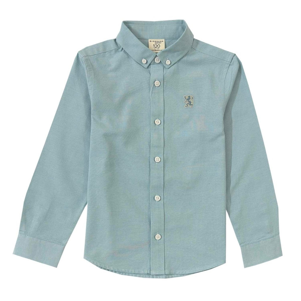 Kids' Cotton Oxford Shirt 4 Y - Shop Giordano