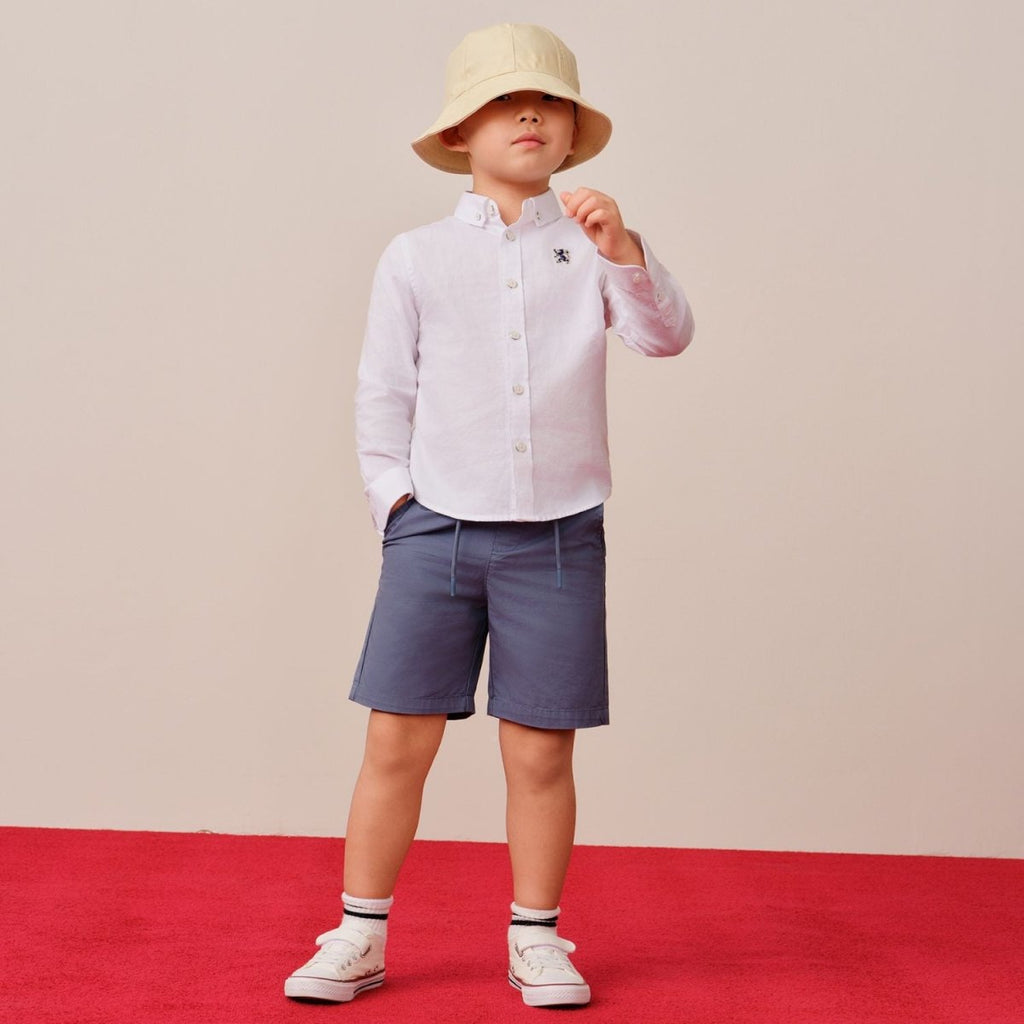 Kids' Cotton Oxford Shirt 100 - Shop Giordano