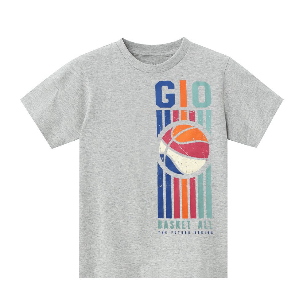 Giordano Kids Cotton Print Crewneck Tee - Soft & Stylish - Premium Print Tee