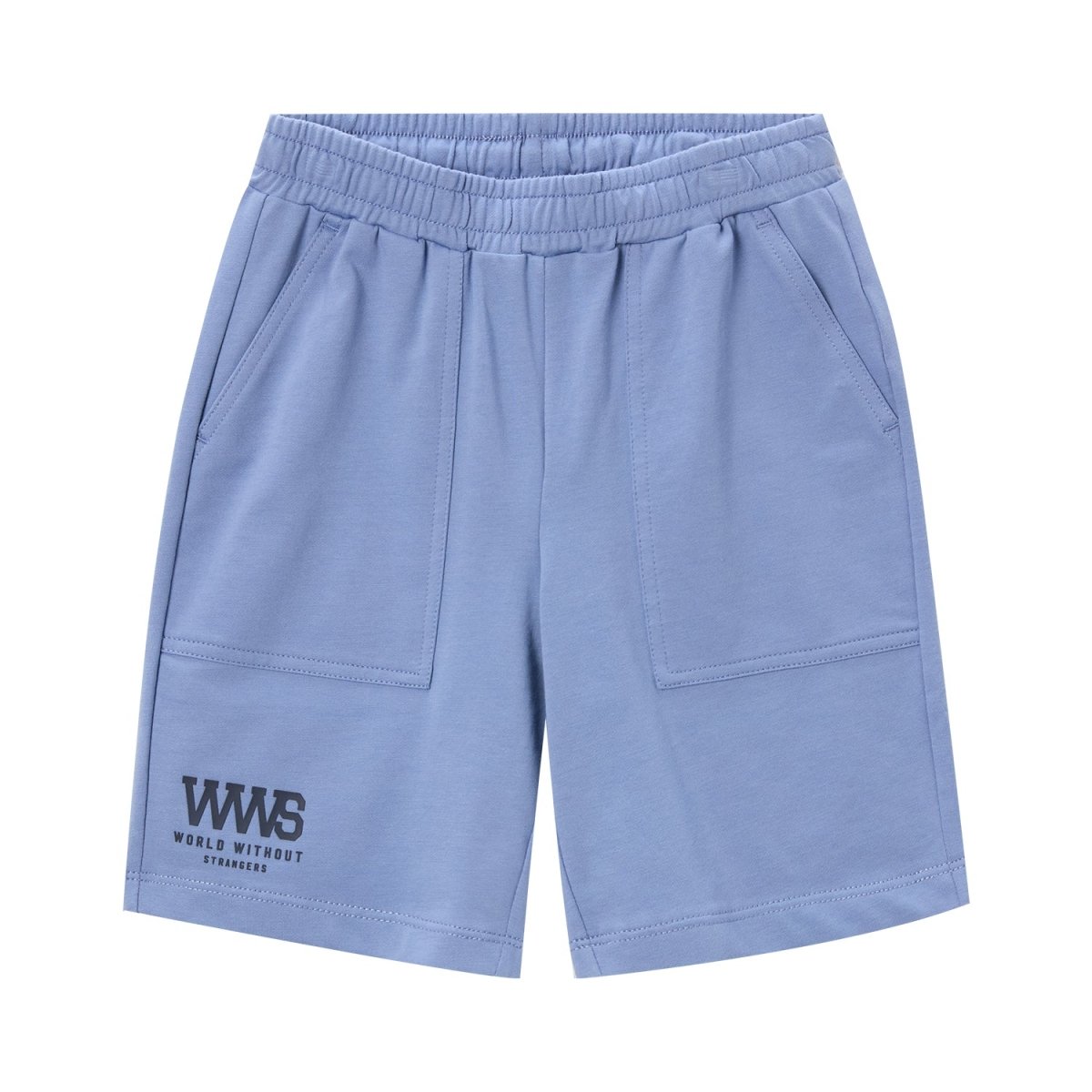 Kids Cotton Spandex French Terry Comfort Shorts - Giordano