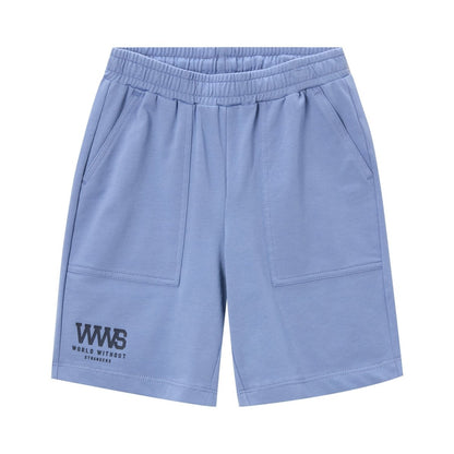 Kids Cotton Spandex French Terry Comfort Shorts - Giordano
