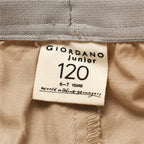 Kids’ Cotton Twill Drawstring Shorts With Elastic Waist 4 Y - Shop Giordano