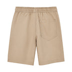 Kids’ Cotton Twill Drawstring Shorts With Elastic Waist 4 Y - Shop Giordano
