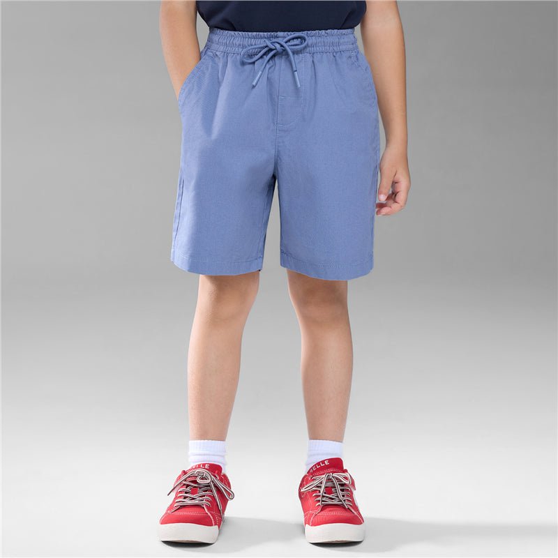 Giordano Kid's Cotton Twill Drawstring Shorts With Elastic Waist - first_variant_option_2 Premium Shorts for Giordano