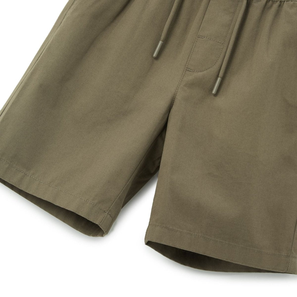 Kids Cotton Twill Tapered Elastic Waist Shorts 4 Y - Shop Giordano