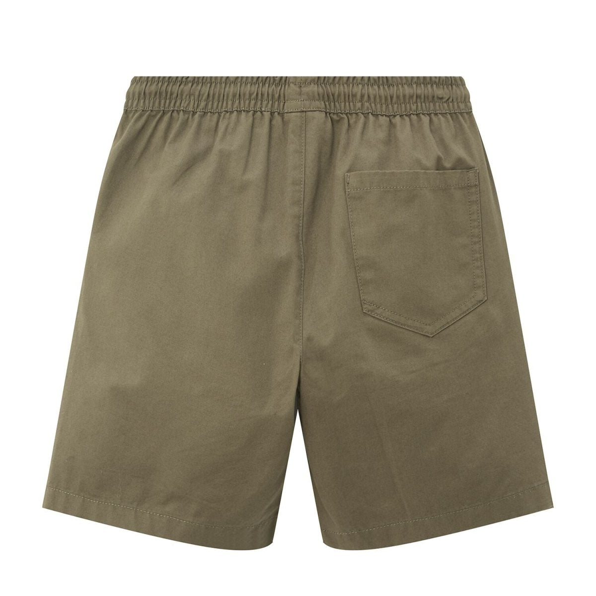 Kids Cotton Twill Tapered Elastic Waist Shorts 4 Y - Shop Giordano