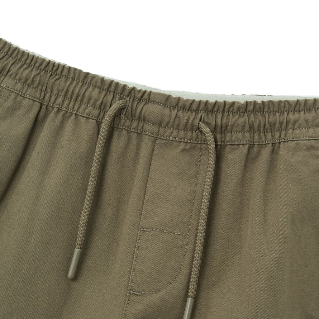 Kids Cotton Twill Tapered Elastic Waist Shorts 4 Y - Shop Giordano