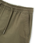 Kids Cotton Twill Tapered Elastic Waist Shorts 4 Y - Shop Giordano