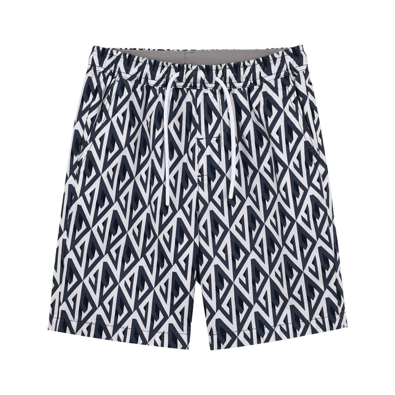 Kids Cotton Twill Tapered Elastic Waist Shorts 100 - Shop Giordano