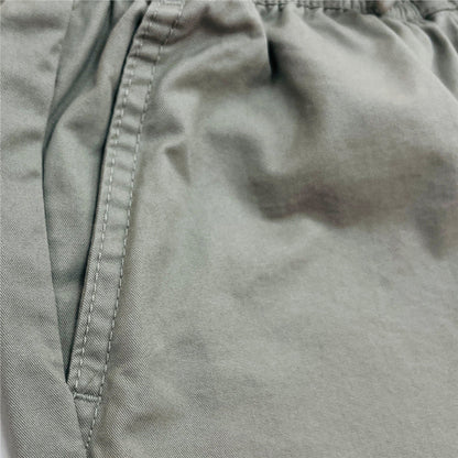 Kids Cotton Twill Tapered Elastic Waist Shorts - Giordano