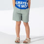 Kids Cotton Twill Tapered Elastic Waist Shorts 100 - Shop Giordano