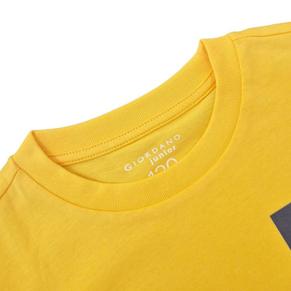 Kids' Crew Neck Print Tee: Regular Fit, Cotton Jersey - Giordano