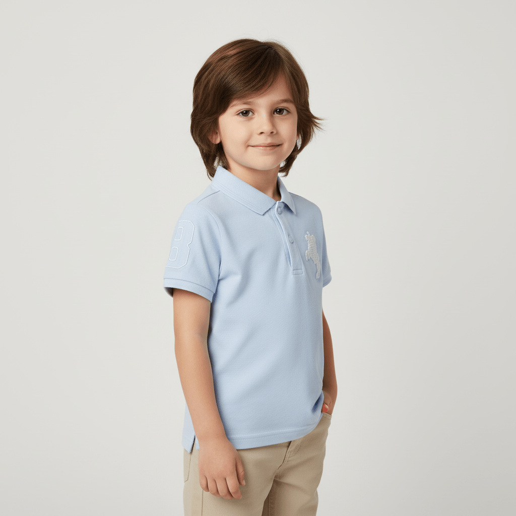 Kids' Embroidered Napoleon Polo 100 - Shop Giordano