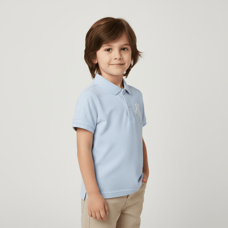 Kids' Embroidered Napoleon Polo 100 - Shop Giordano