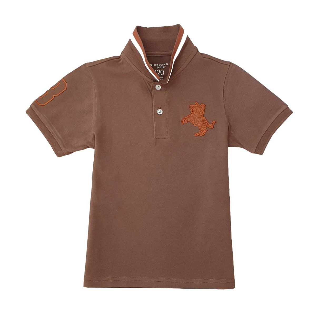 Kids' Embroidered Napoleon Polo - Giordano