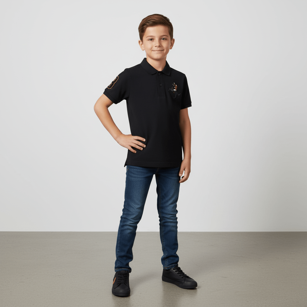 Kids' Embroidered Napoleon Polo 4 Y - Shop Giordano