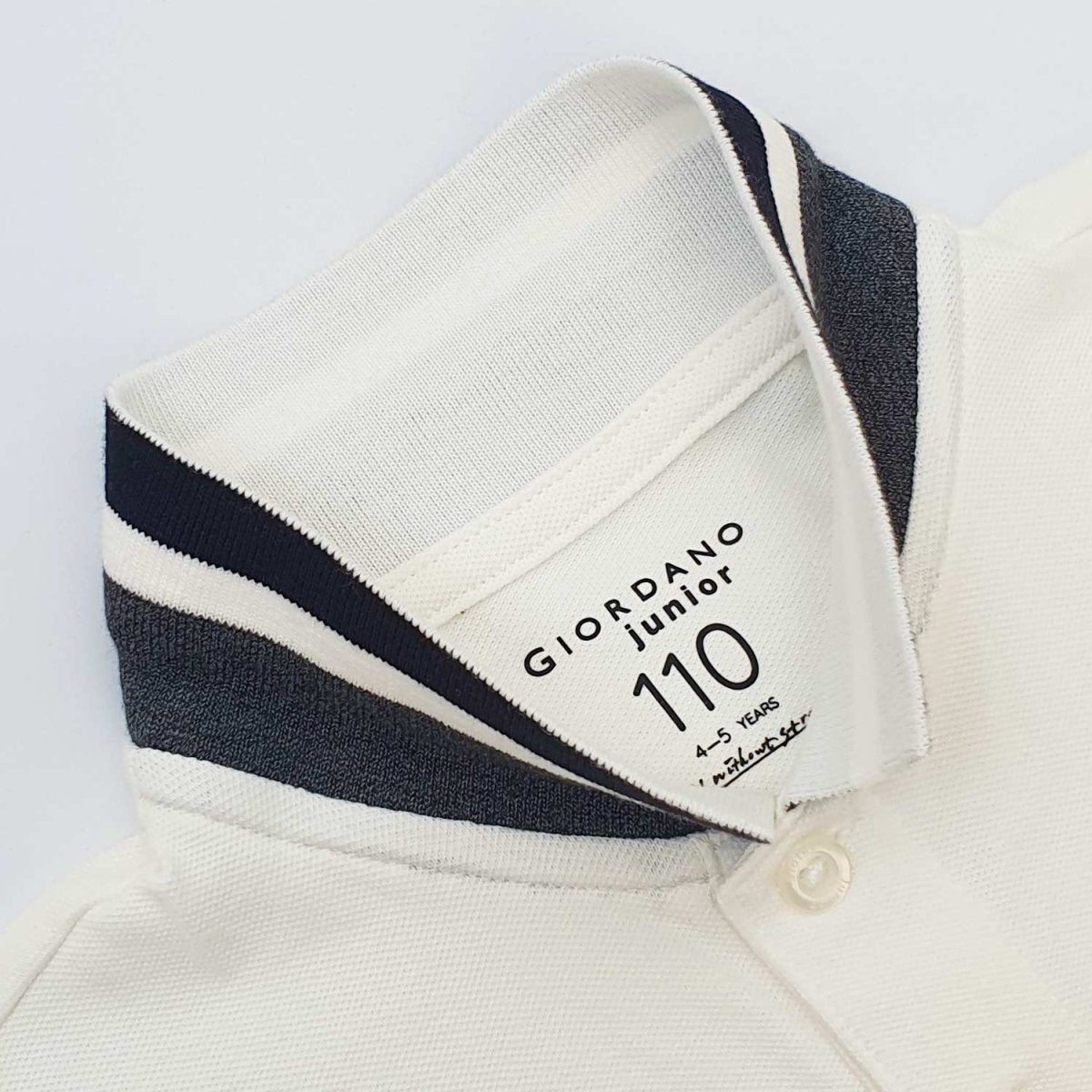 Giordano Kid's' Embroidered Napoleon Polo - Premium Polo