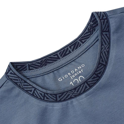 Kids' Embroidered Tee: Soft Cotton, Classic Style, Everyday Comfort - Giordano