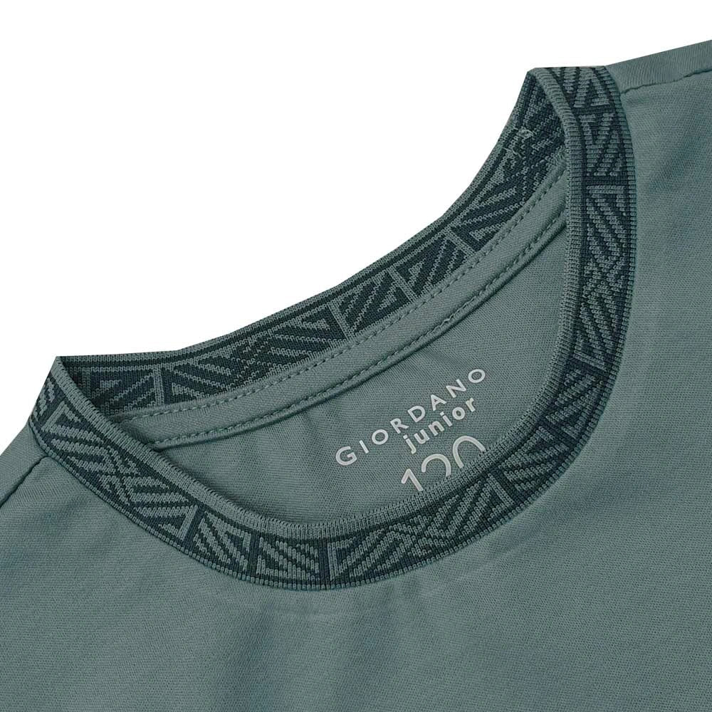 Kids' Embroidered Tee: Soft Cotton, Classic Style, Everyday Comfort - Giordano