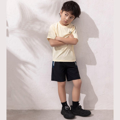 Kids' G - Motion Mid - Rise Elastic Waist Shorts - Giordano