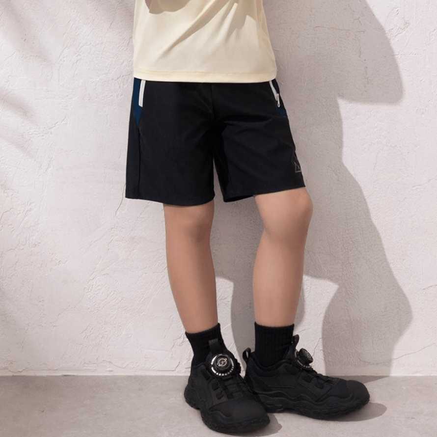 Kids' G - Motion Mid - Rise Elastic Waist Shorts - Giordano
