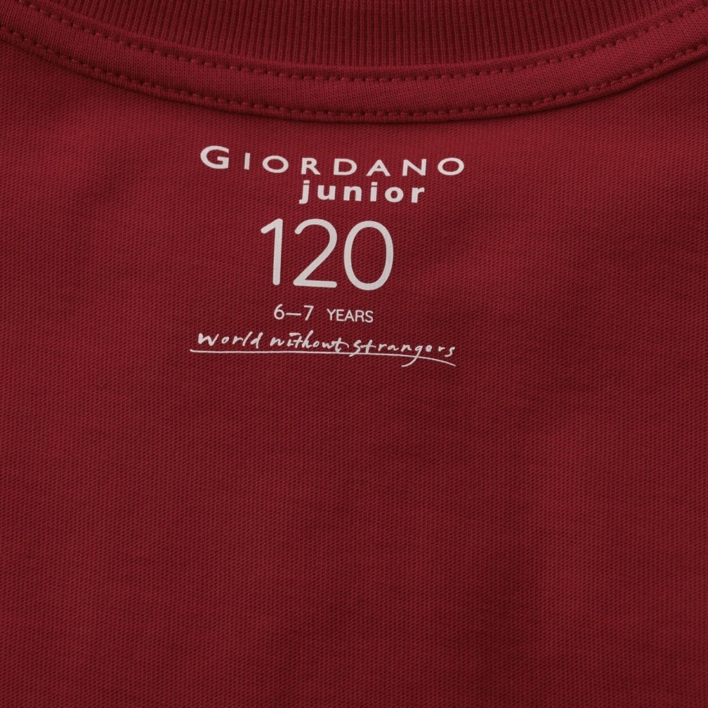 Giordano Kid's Holiday Graphic Print Regular Fit Cotton Tee - Premium Print Tee