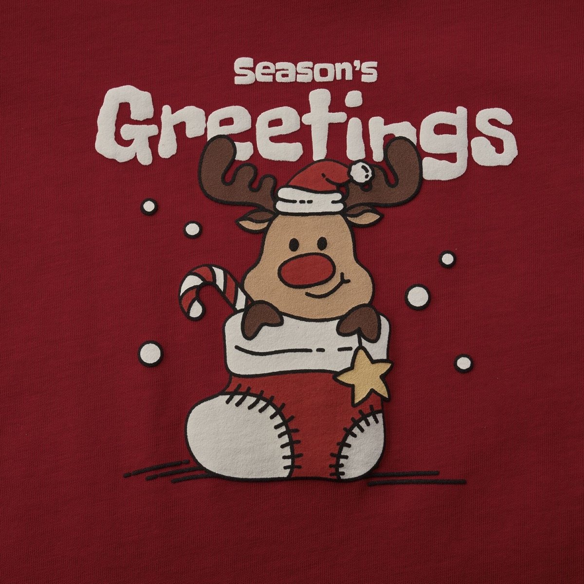 Giordano Kid's Holiday Graphic Print Regular Fit Cotton Tee - Premium Print Tee