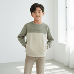 Kid's Interlock Crew Neck Printed Comfort Sweatshirt 4 Y - Shop Giordano