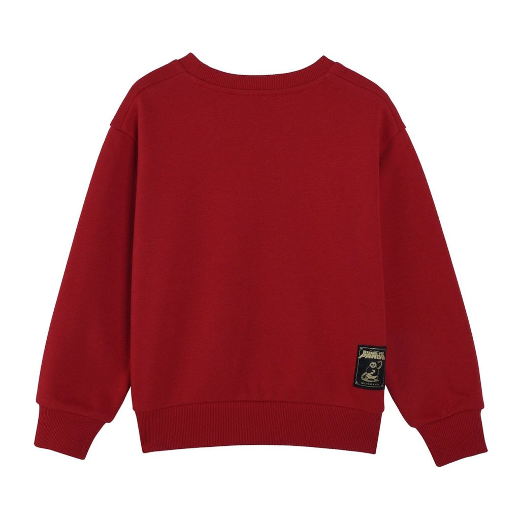 Giordano Kids Kung Fu Panda Series French Terry Crewneck Sweatshirt - Premium Sweatshirts