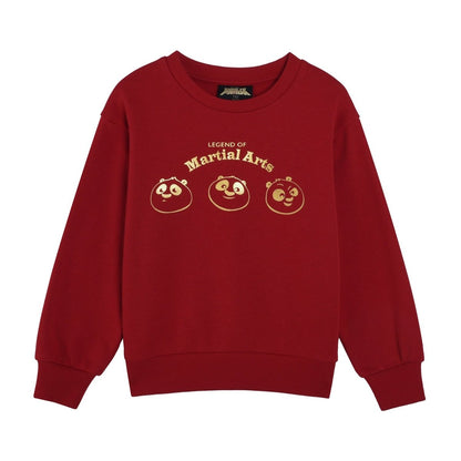 Kids Kung Fu Panda Series French Terry Crewneck Sweatshirt - Giordano