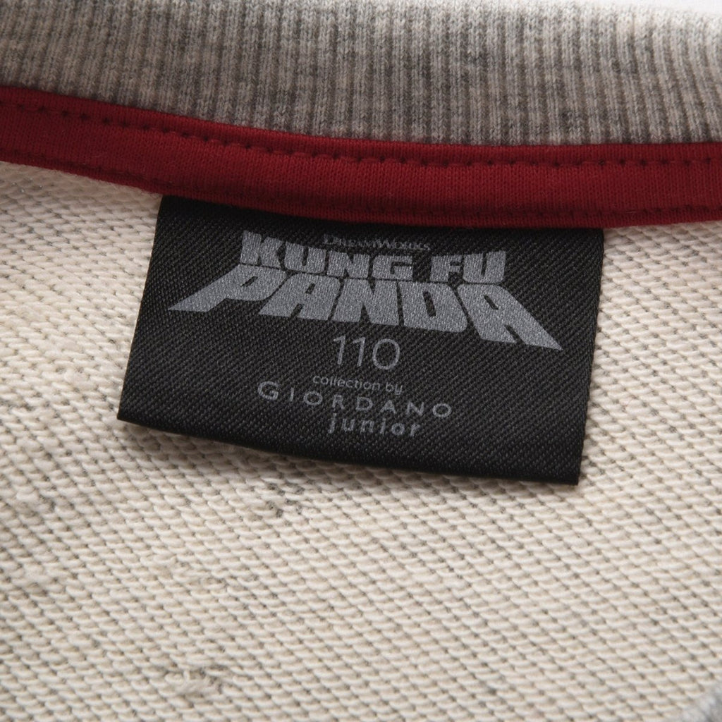 Giordano Kids Kung Fu Panda Series French Terry Crewneck Sweatshirt - Premium Sweatshirts