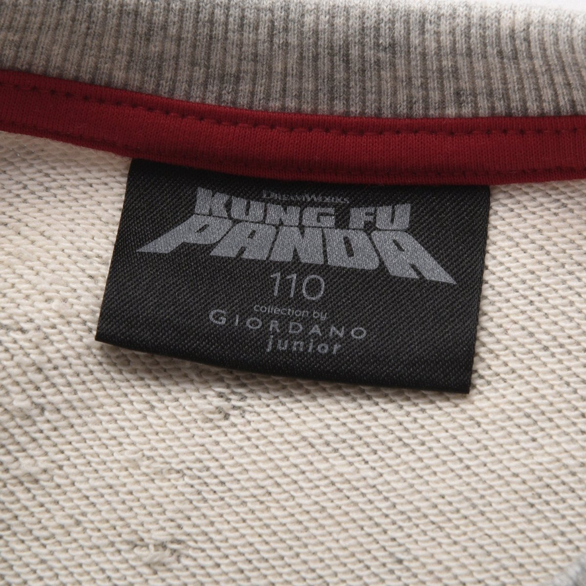 Giordano Kids Kung Fu Panda Series French Terry Crewneck Sweatshirt - Premium Sweatshirts