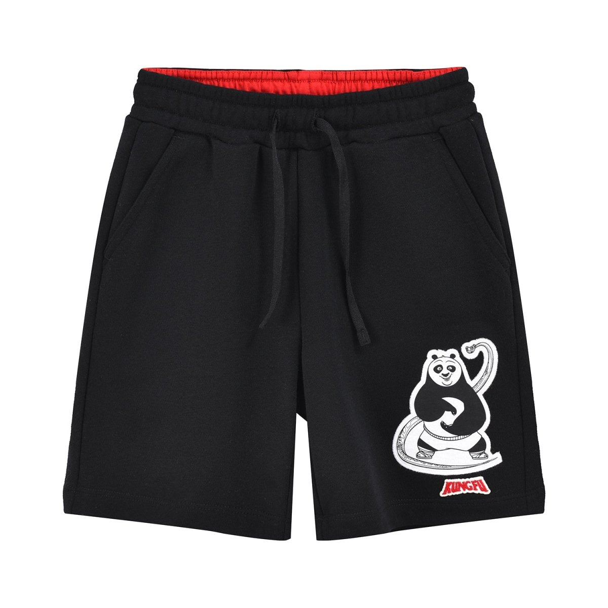 Kids Kung Fu Panda Shorts|Comfortable, Relaxed Fit For Playtime - Giordano