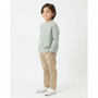 Kids Linen - Cotton Band Collar Shirt - Long Sleeve, Garment Wash 4 - 5 Y - Shop Giordano