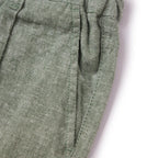 Giordano Kids Linen Cotton Capri Pants: Elastic Waist, Tapered Fit - Premium Pants