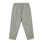 Giordano Kids Linen Cotton Capri Pants: Elastic Waist, Tapered Fit - Premium Pants
