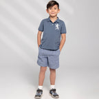 Giordano Kids Linen-Cotton Shorts: Elastic Waist Comfort - Premium Shorts
