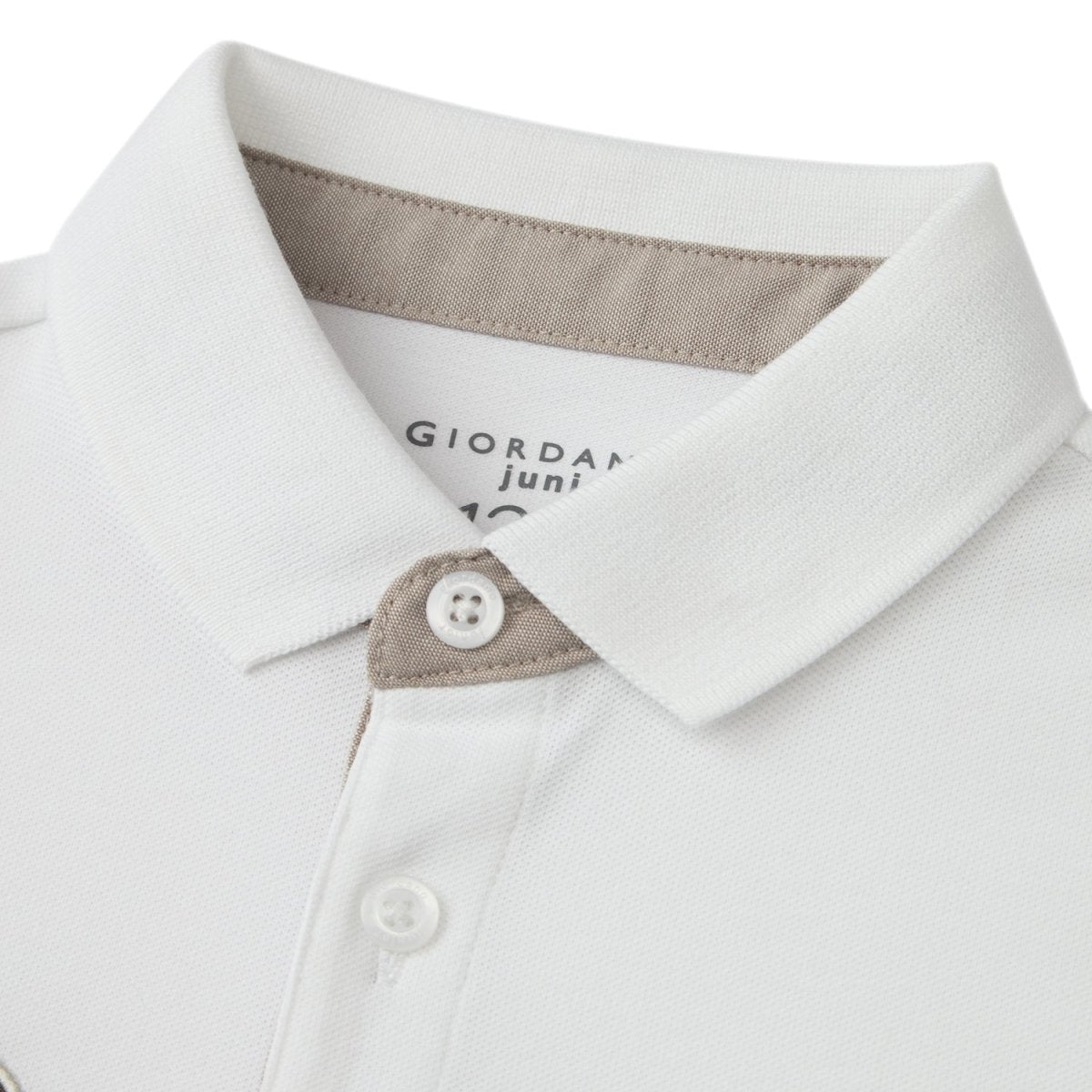 Giordano Kid's' Lion Crest Polo: Slim Fit, Classic Style, Bold Detailing - Premium Polo