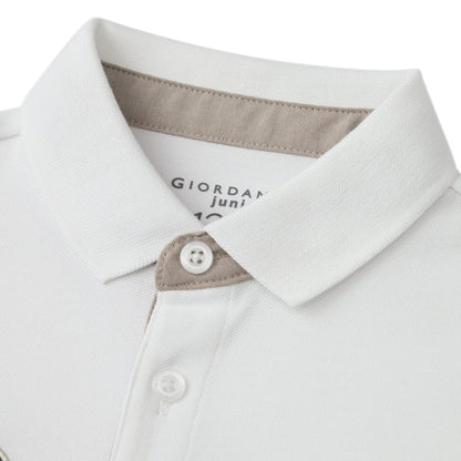 Kids' Lion Crest Polo: Slim Fit, Classic Style, Bold Detailing - Giordano