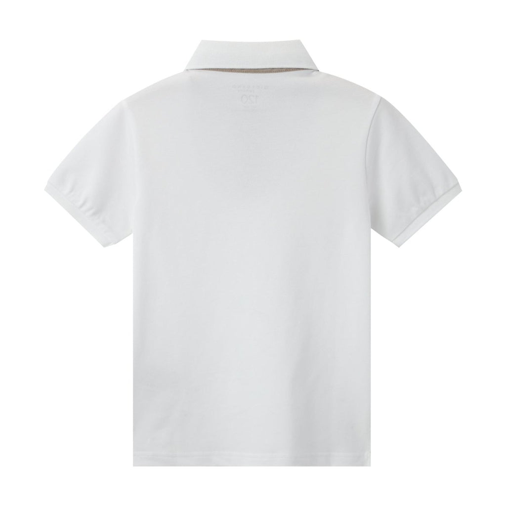 Giordano Kid's' Lion Crest Polo: Slim Fit, Classic Style, Bold Detailing - Premium Polo
